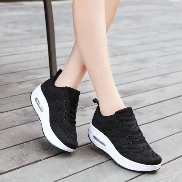 Olivia | Sophisticated Orthopedic Shoes with Air Cushion Platform Sneakers