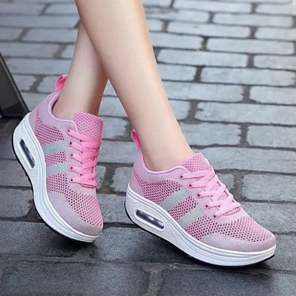 Olivia | Sophisticated Orthopedic Shoes with Air Cushion Platform Sneakers