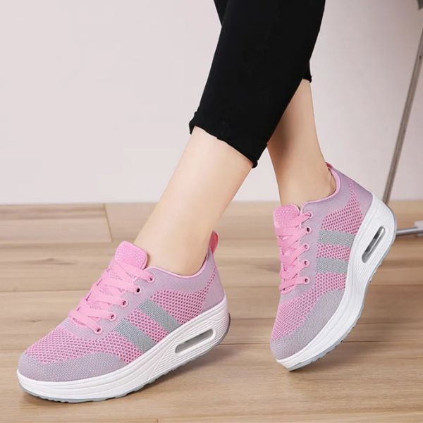 Olivia | Sophisticated Orthopedic Shoes with Air Cushion Platform Sneakers