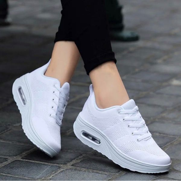 Olivia | Sophisticated Orthopedic Shoes with Air Cushion Platform Sneakers
