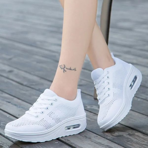 Olivia | Sophisticated Orthopedic Shoes with Air Cushion Platform Sneakers