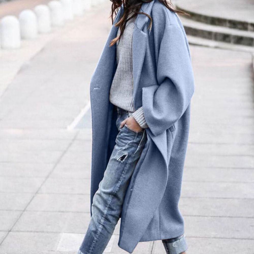 Olivia | Timeless Oversized Long Wool Coat