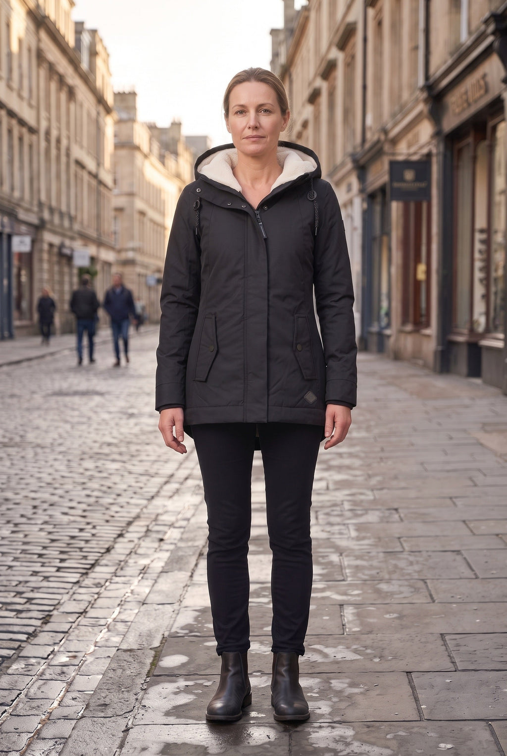 Ophelia | Chic Hooded Waterproof Padded Parka Coat
