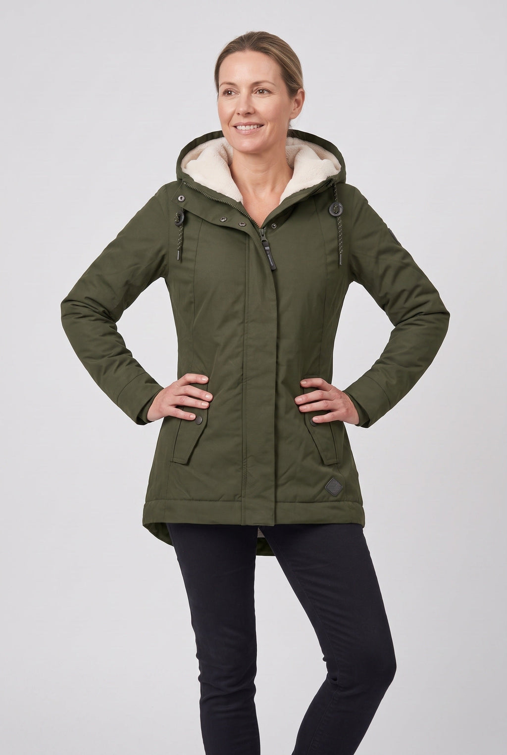 Ophelia | Chic Hooded Waterproof Padded Parka Coat
