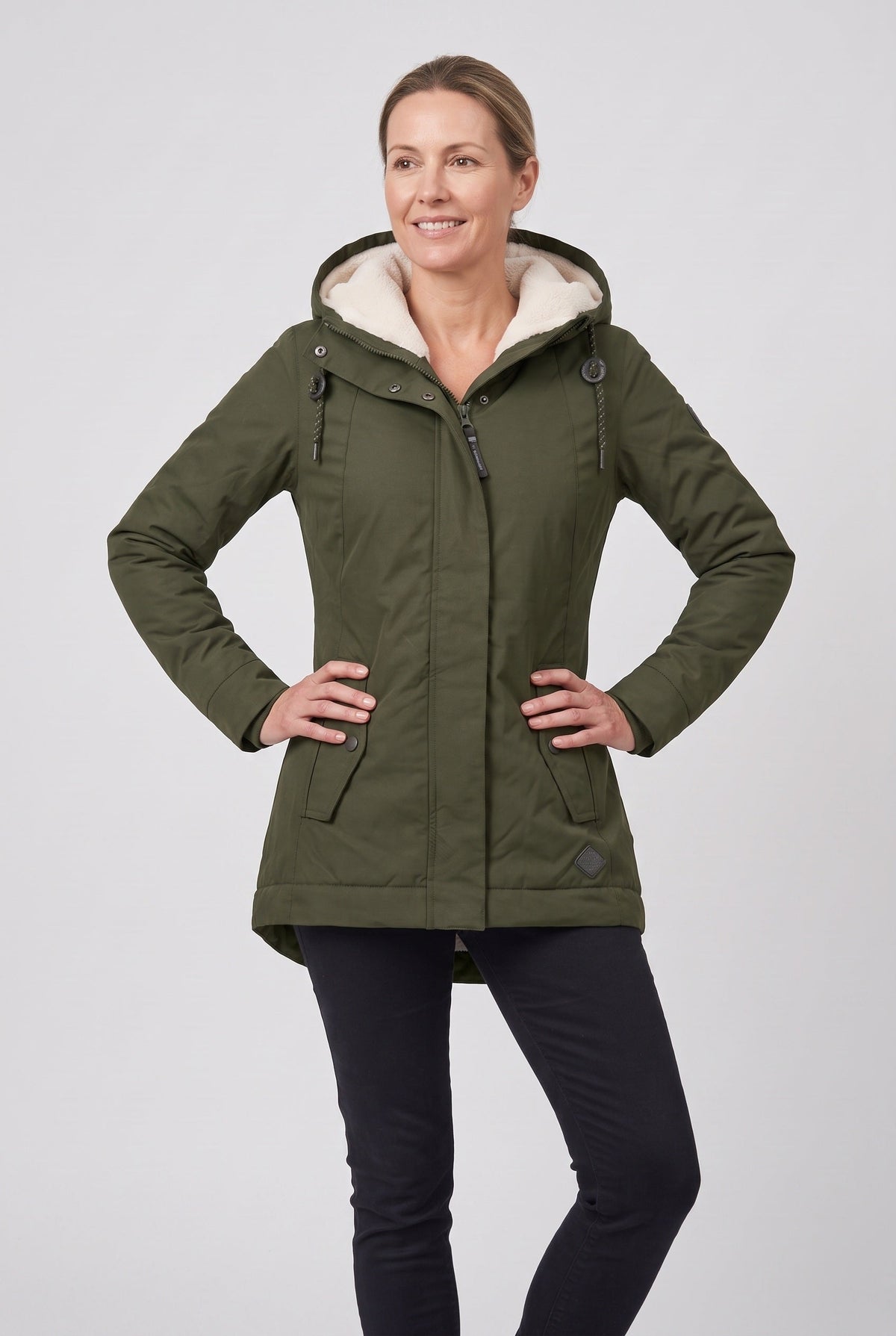 Ophelia | Chic Hooded Waterproof Padded Parka Coat