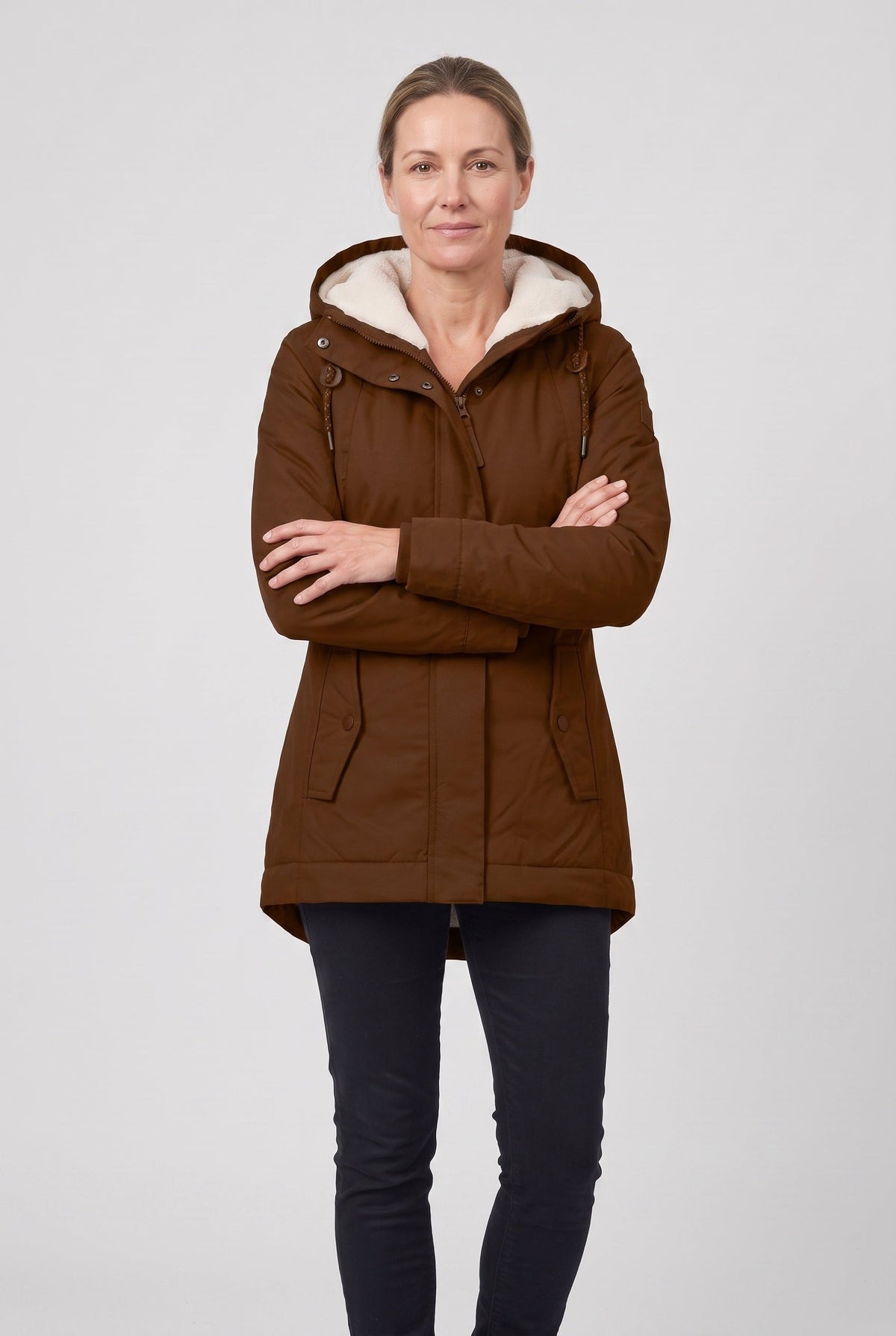 Ophelia | Chic Hooded Waterproof Padded Parka Coat