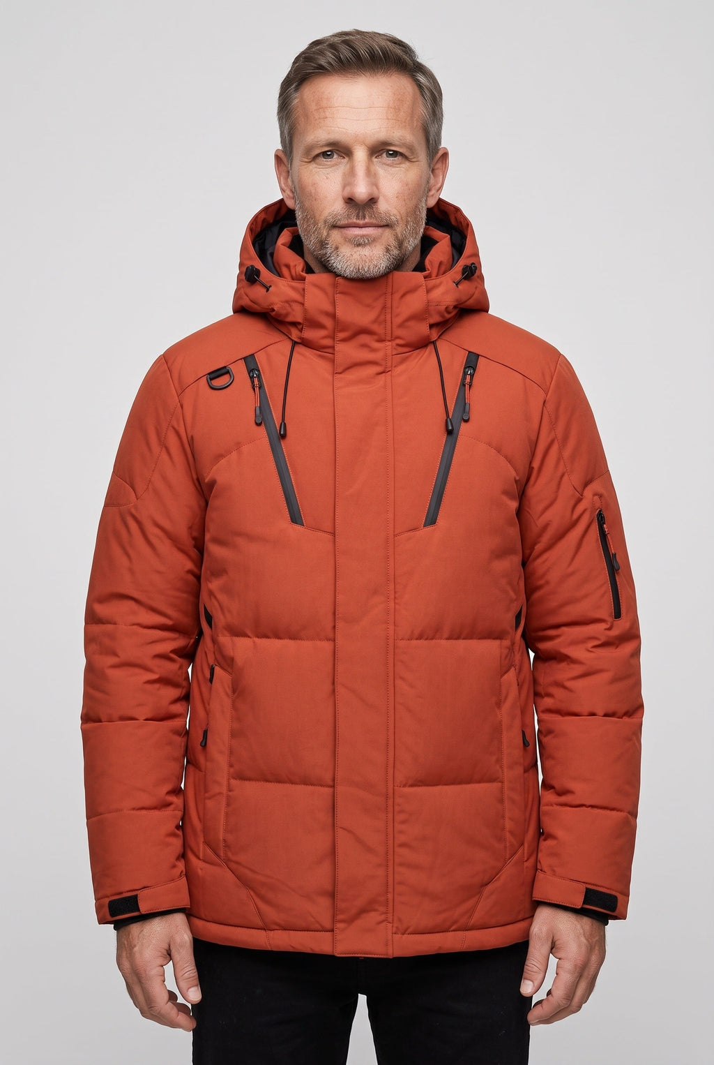 Oscar | Refined Padded Puffer Jacket with Zip Pockets