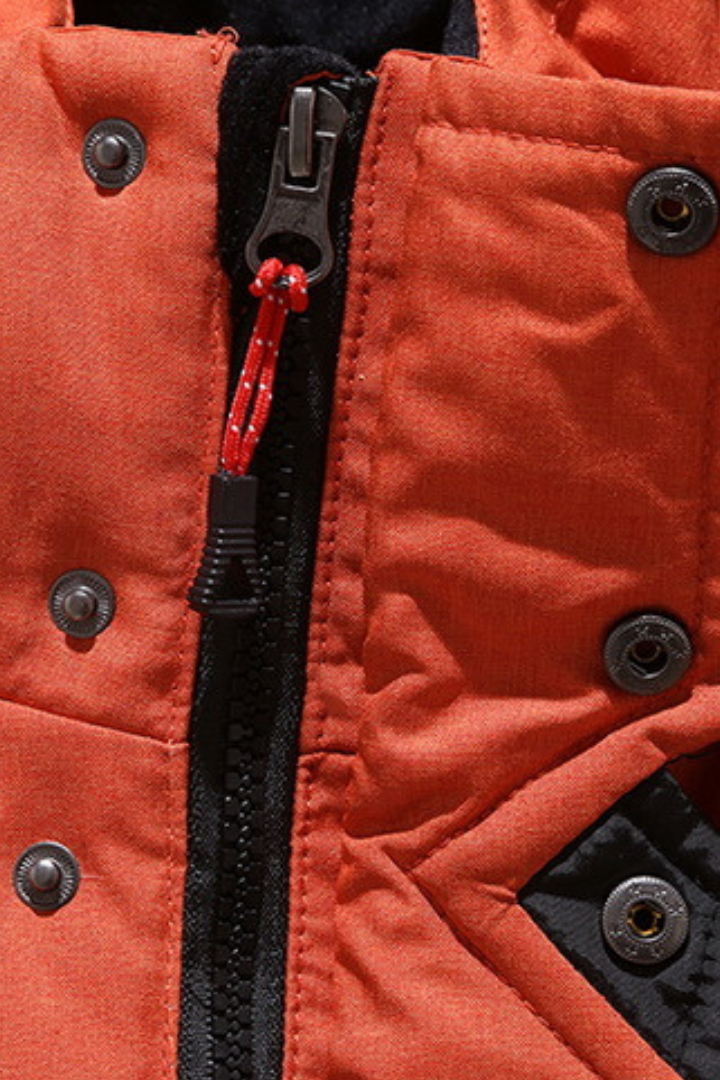 Oscar | Refined Padded Puffer Jacket with Zip Pockets