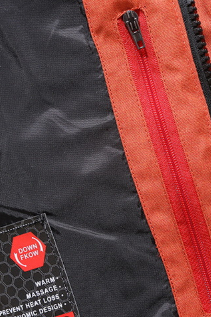 Oscar | Refined Padded Puffer Jacket with Zip Pockets