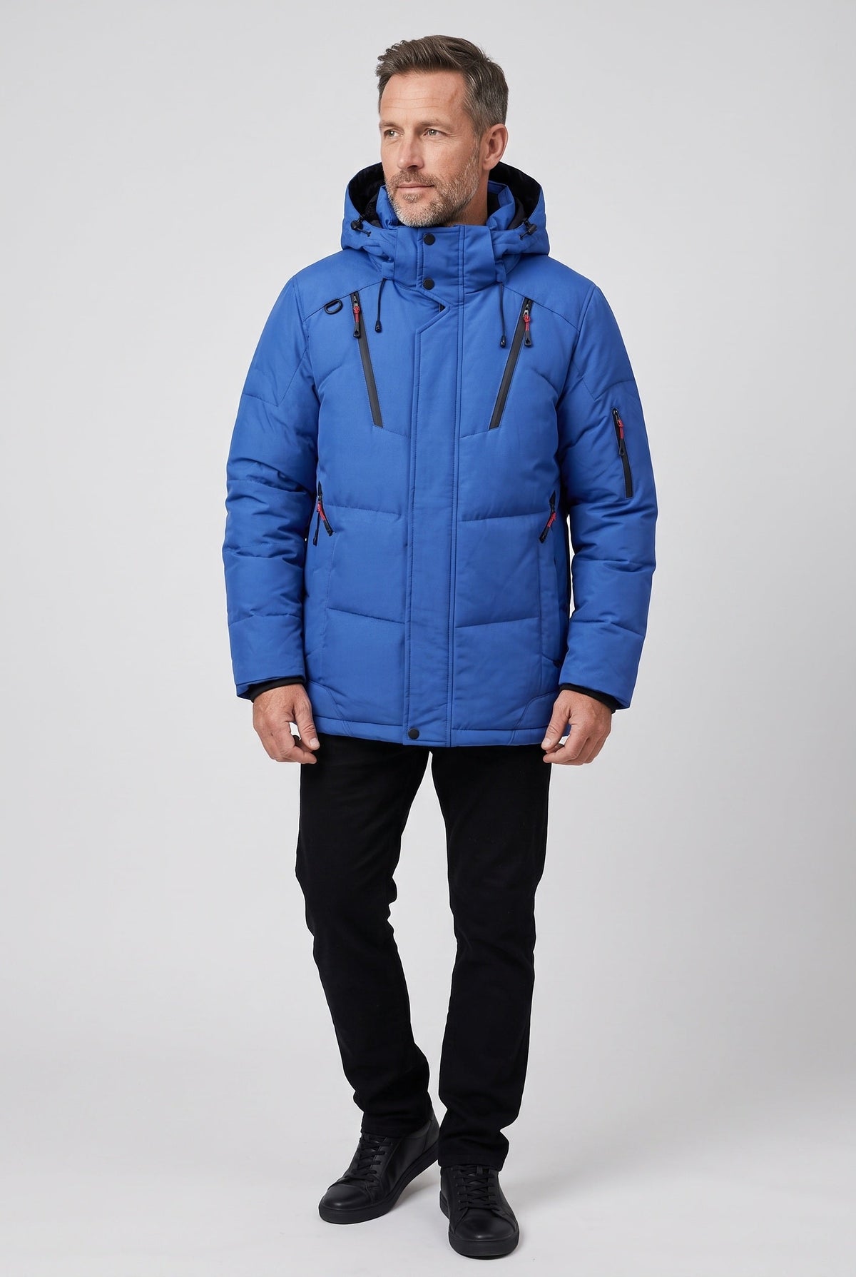 Oscar | Refined Padded Puffer Jacket with Zip Pockets