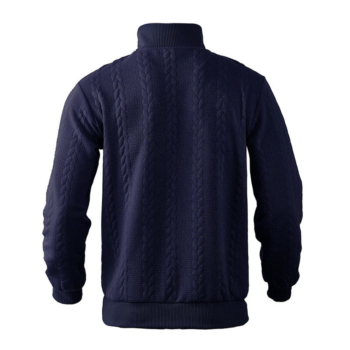Oscar | Sophisticated Quarter Zip Mens Knit Jumper