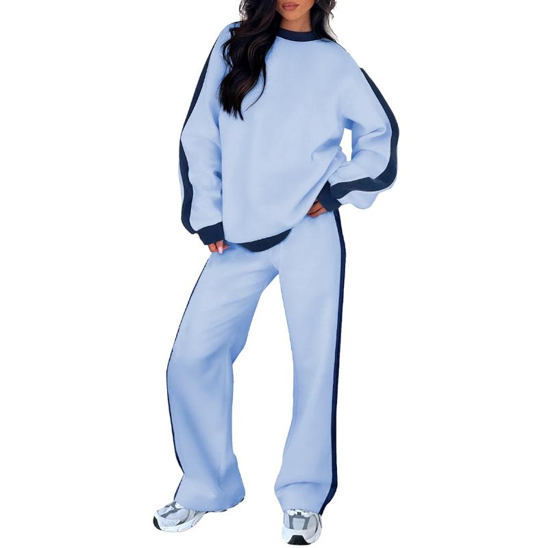 Ottilie | Stylish Contrast Stripe Loungewear Tracksuit Set