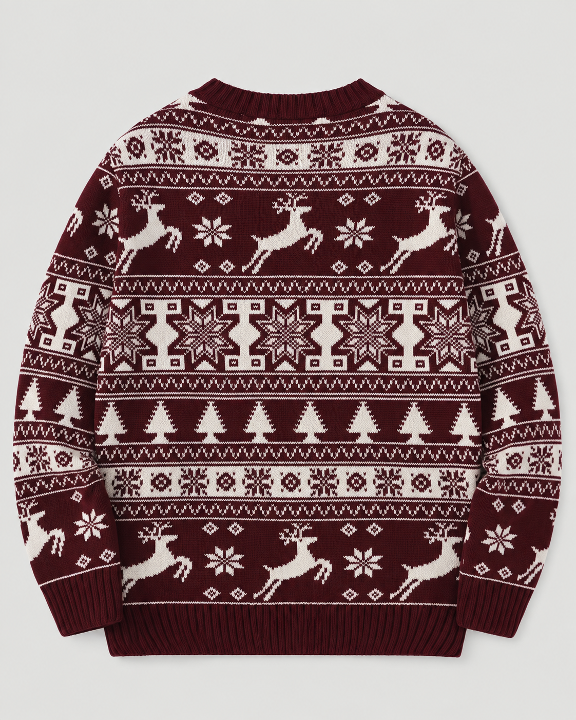 Penelope | Cosy Fair Isle Reindeer Ladies Xmas Jumpers