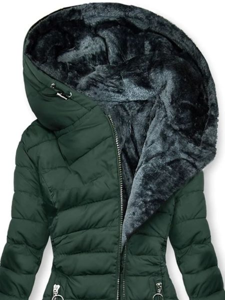 Penelope | Refined Hooded Long Puffer Coat