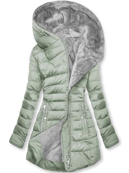 Penelope | Refined Hooded Long Puffer Coat