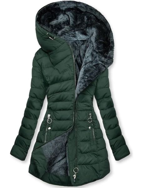 Penelope | Refined Hooded Long Puffer Coat