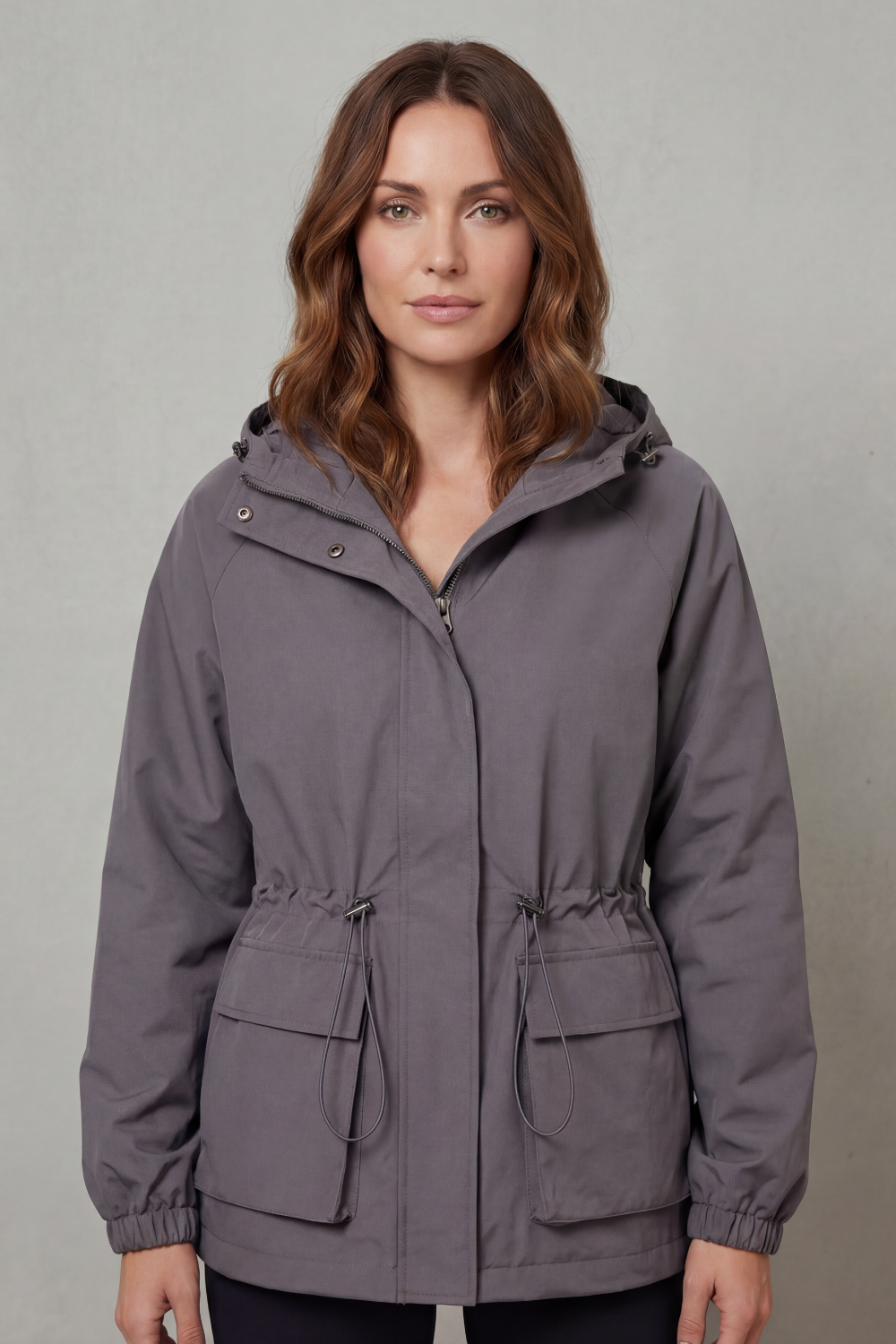 Penelope | Refined Hooded Utility Waterproof Jacket