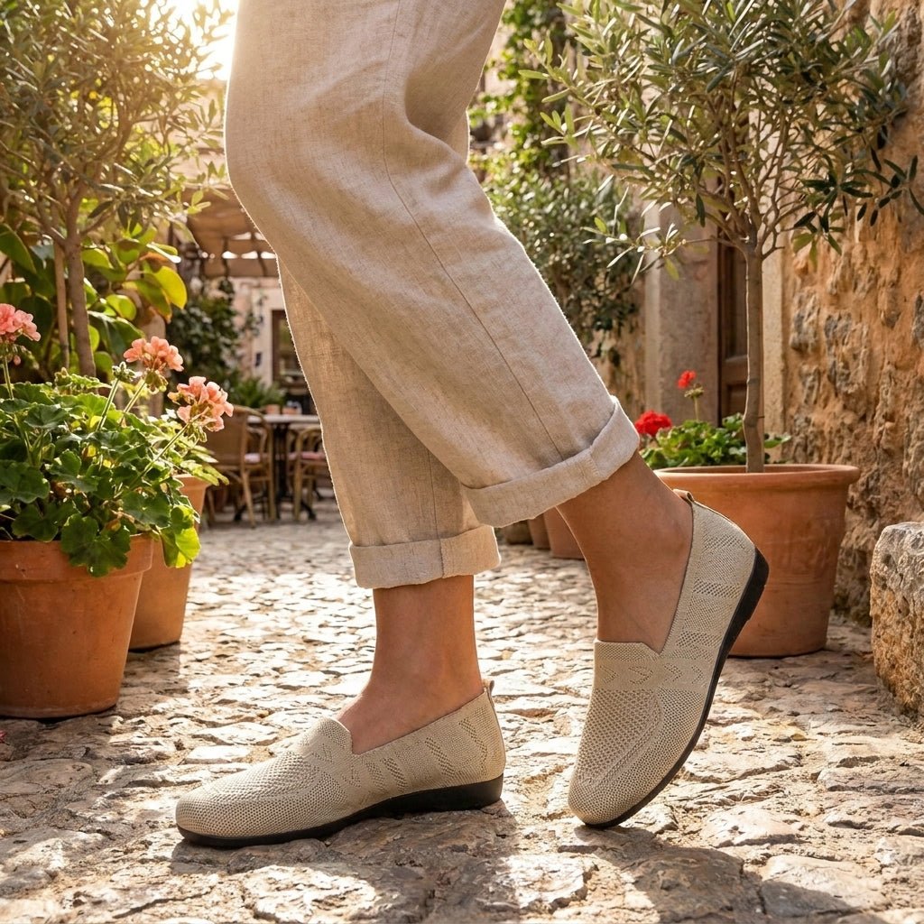 Poppy | Refined Slip-On Orthopedic Shoes Comfort Flats