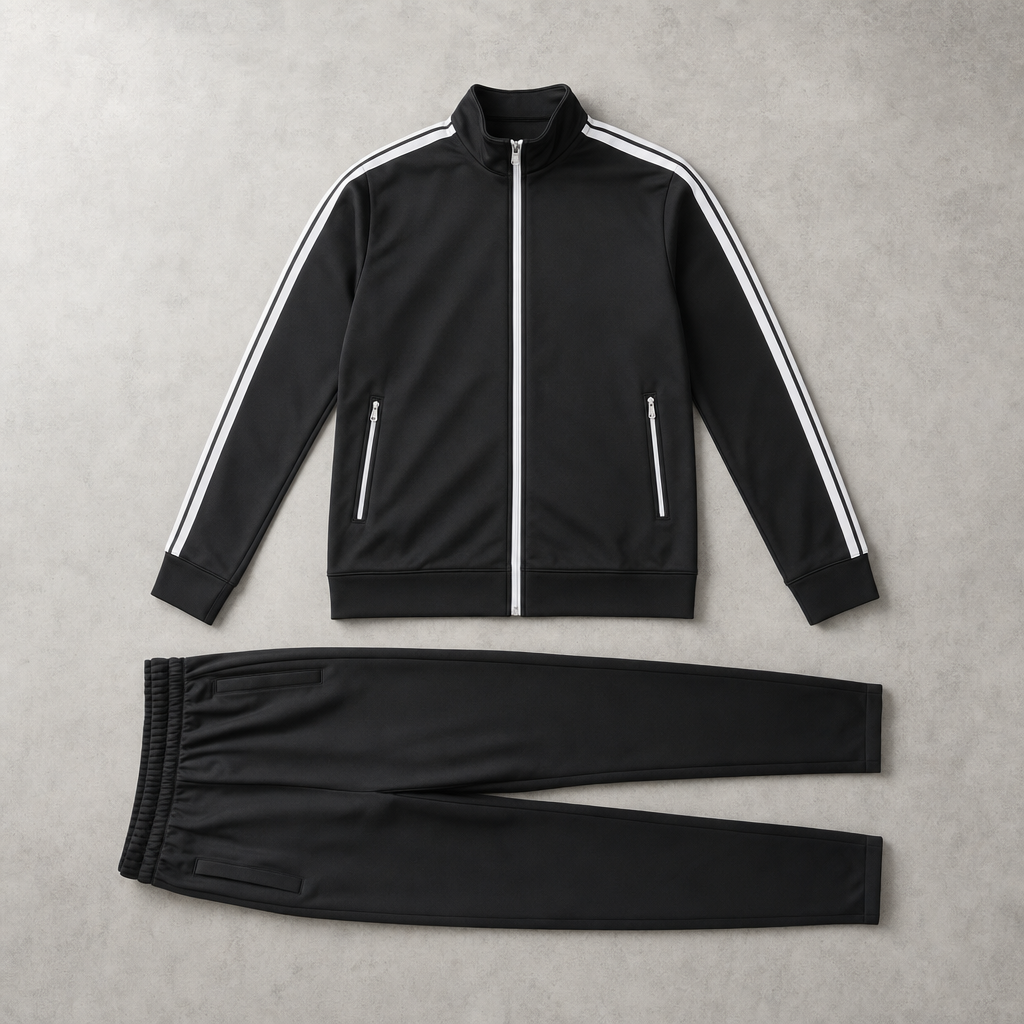 Ralph | Classic Full-Zip Tracksuit with Striped Trousers