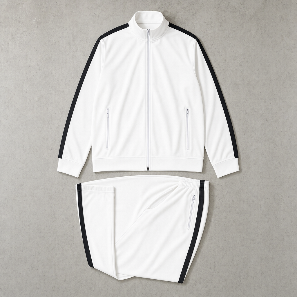 Ralph | Classic Full-Zip Tracksuit with Striped Trousers
