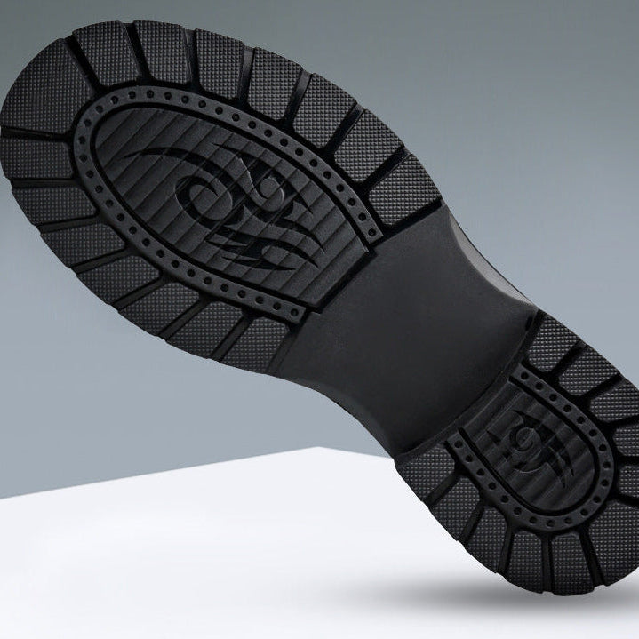 Reggie | Refined Croc-Effect Double Monk Strap Mens Boots