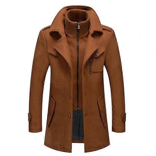 Reggie | Stylish Tailored Mens Coats with Double Collar Finish