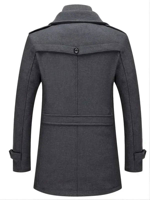 Reggie | Stylish Tailored Mens Coats with Double Collar Finish