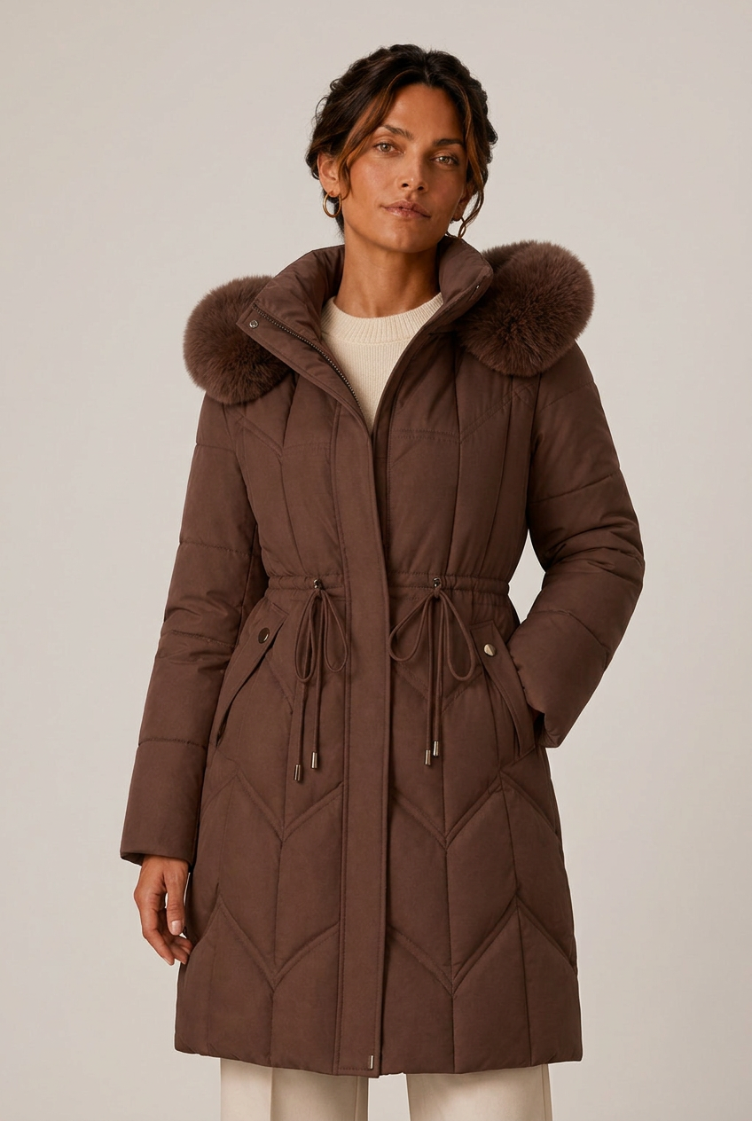Robyn | Cosy Hooded Quilted Puffer Jacket Women's Winter Coat