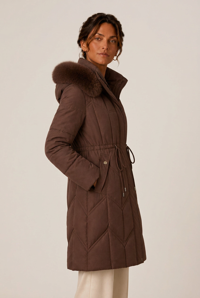 Robyn | Cosy Hooded Quilted Puffer Jacket Women's Winter Coat