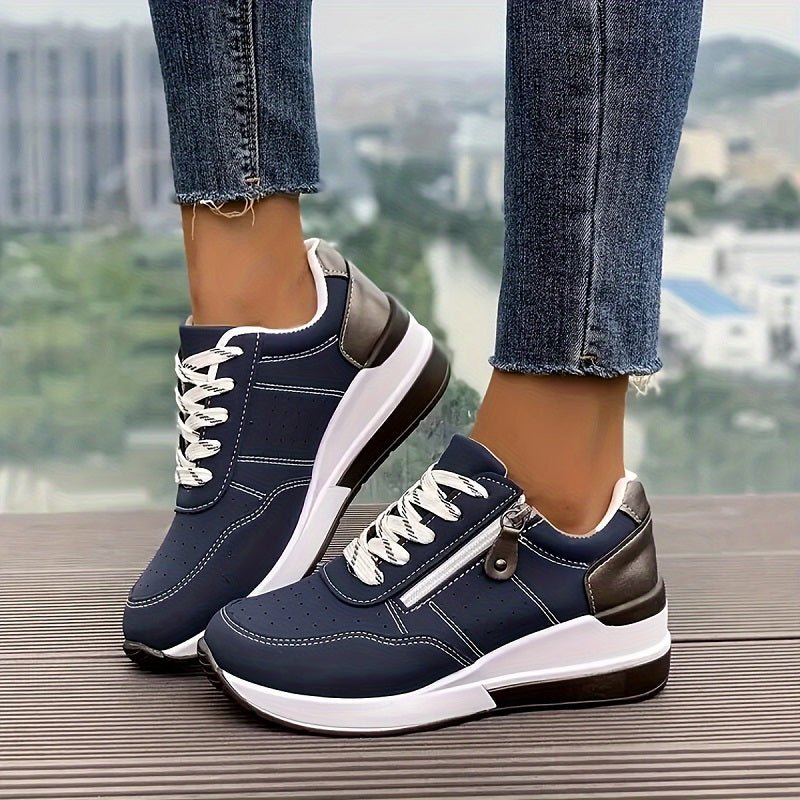 Robyn | Refined Low-Top Orthopedic Shoes Lace-Up Trainers