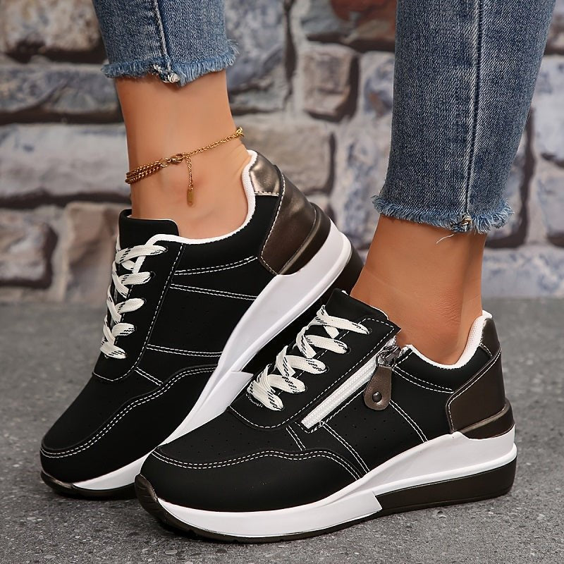 Robyn | Refined Low-Top Orthopedic Shoes Lace-Up Trainers