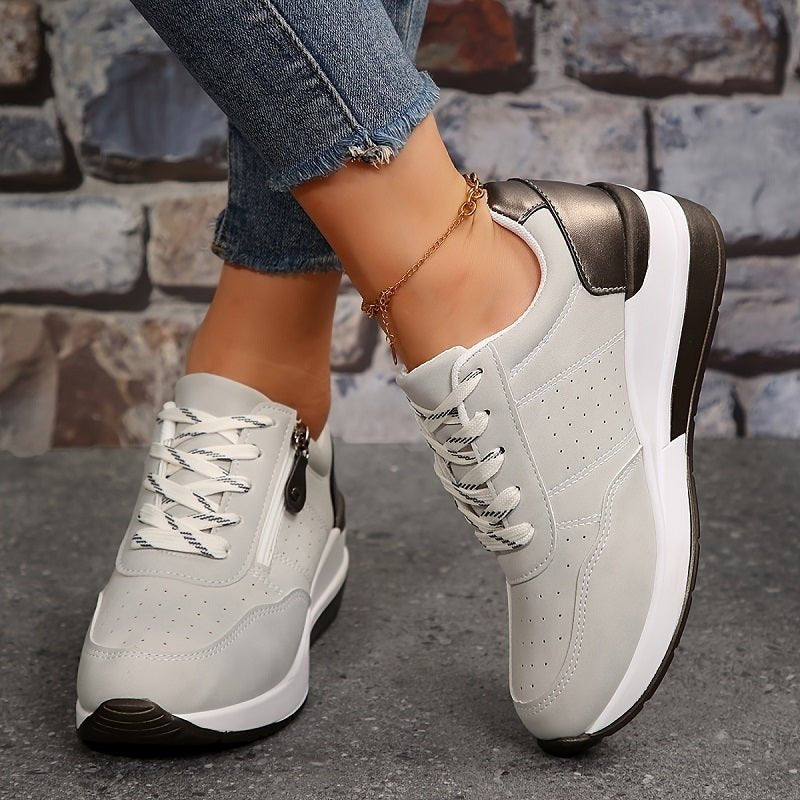 Robyn | Refined Low-Top Orthopedic Shoes Lace-Up Trainers