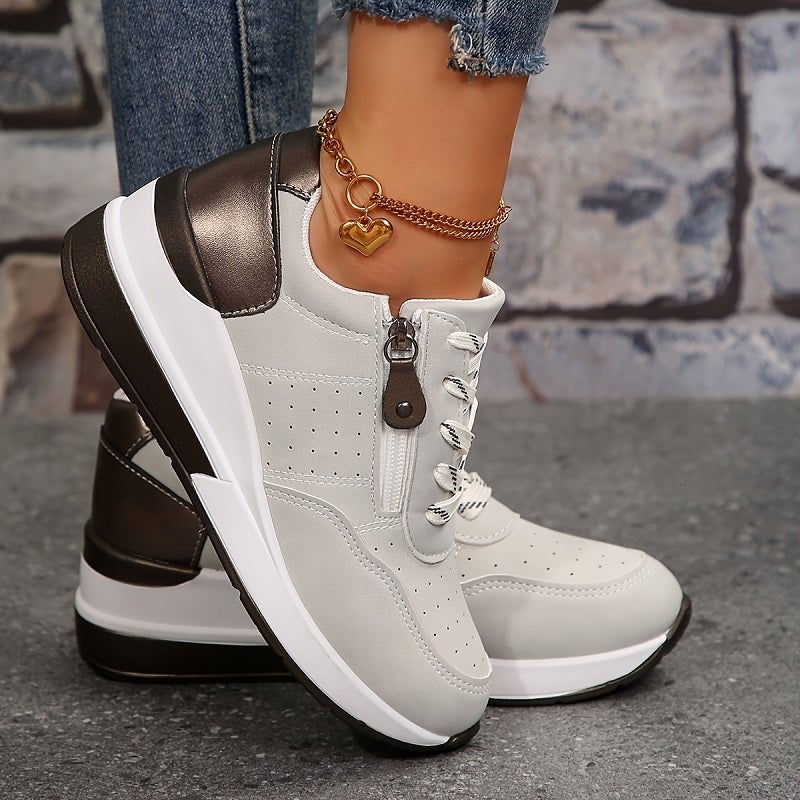 Robyn | Refined Low-Top Orthopedic Shoes Lace-Up Trainers