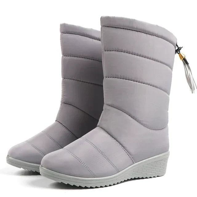 Robyn | Timeless Fleece-Lined Waterproof Mid-Calf Boots