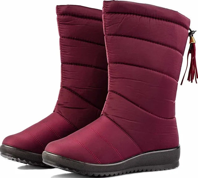 Robyn | Timeless Fleece-Lined Waterproof Mid-Calf Boots