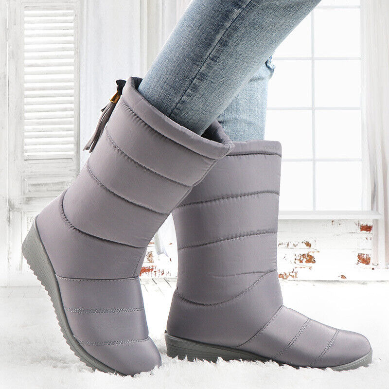 Robyn | Timeless Fleece-Lined Waterproof Mid-Calf Boots