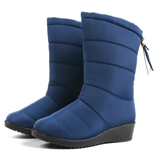 Robyn | Timeless Fleece-Lined Waterproof Mid-Calf Boots