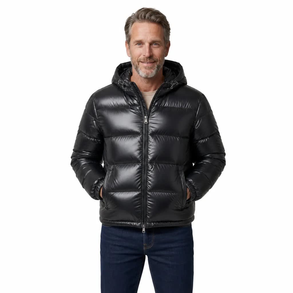 Roman | Sophisticated Quilted Hooded Puffer Jacket