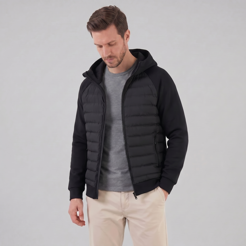 Roman | Timeless Quilted Hooded Puffer Jacket