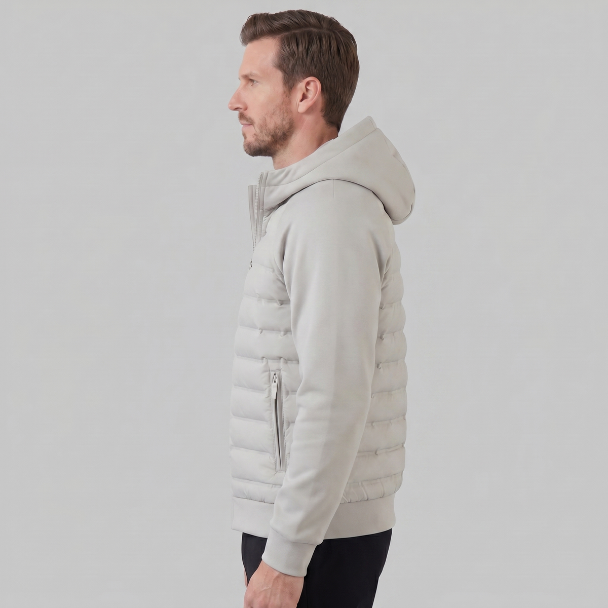 Roman | Timeless Quilted Hooded Puffer Jacket