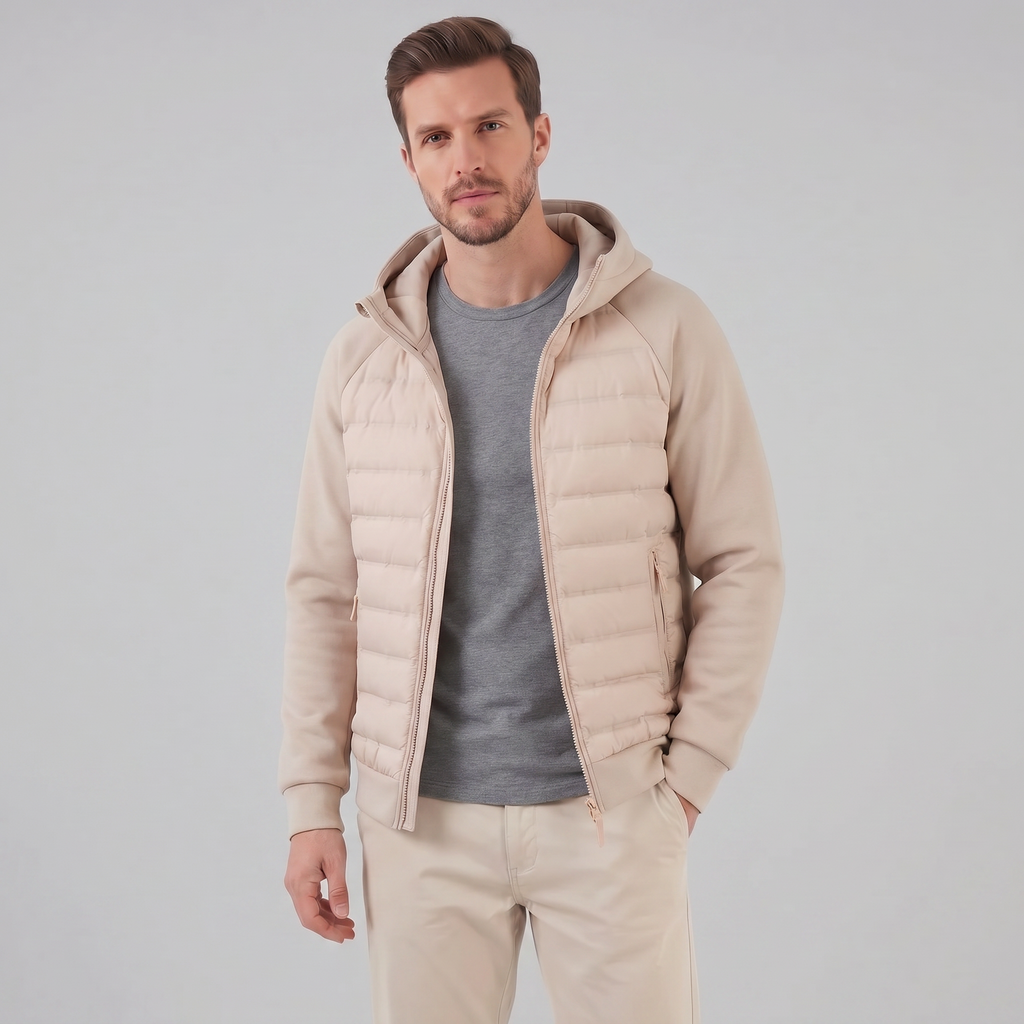 Roman | Timeless Quilted Hooded Puffer Jacket