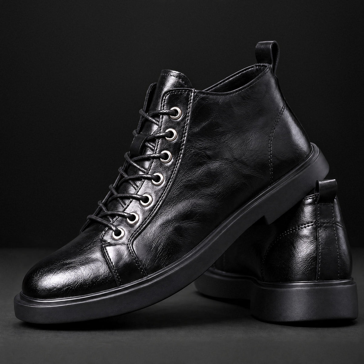 Ronnie | Chunky Sole Lace-Up Mens Boots