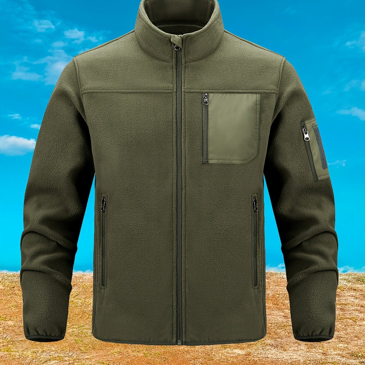 Ronnie | Full-Zip Outdoor Mens Fleece Jacket