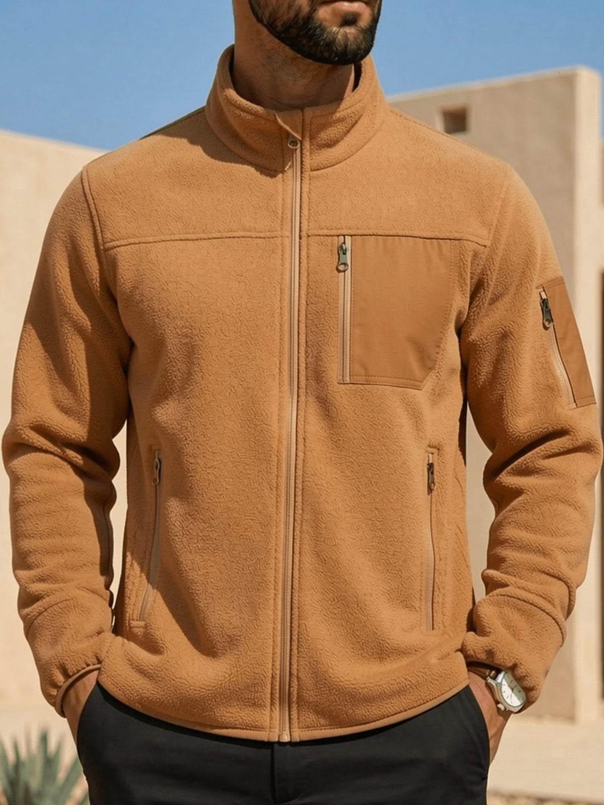 Ronnie | Full-Zip Outdoor Mens Fleece Jacket