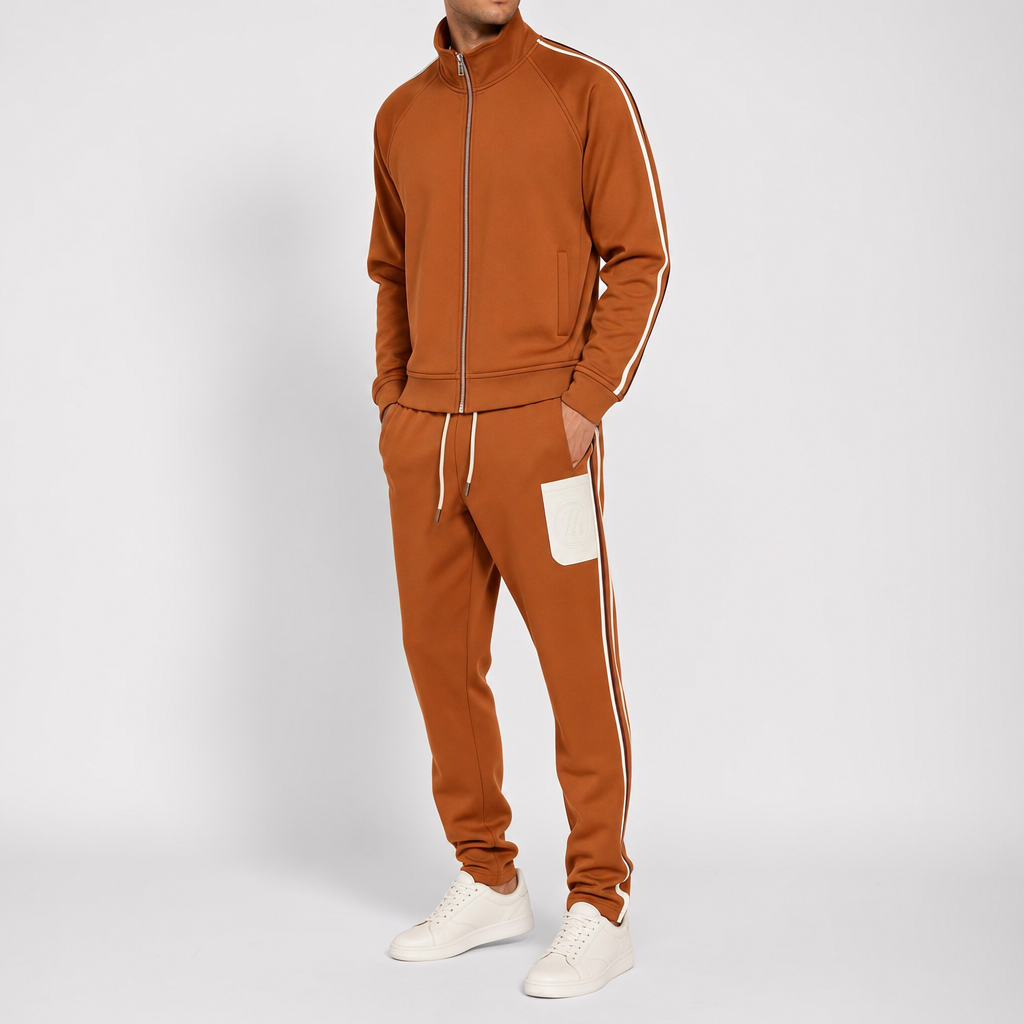 Ronnie | Stylish Zip-Up Two-Piece Tracksuit Set