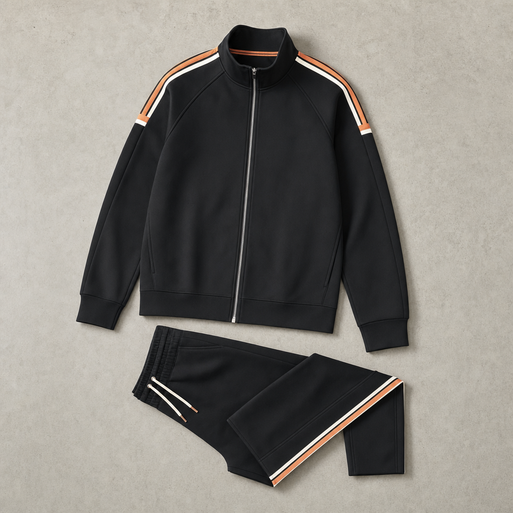 Ronnie | Stylish Zip-Up Two-Piece Tracksuit Set