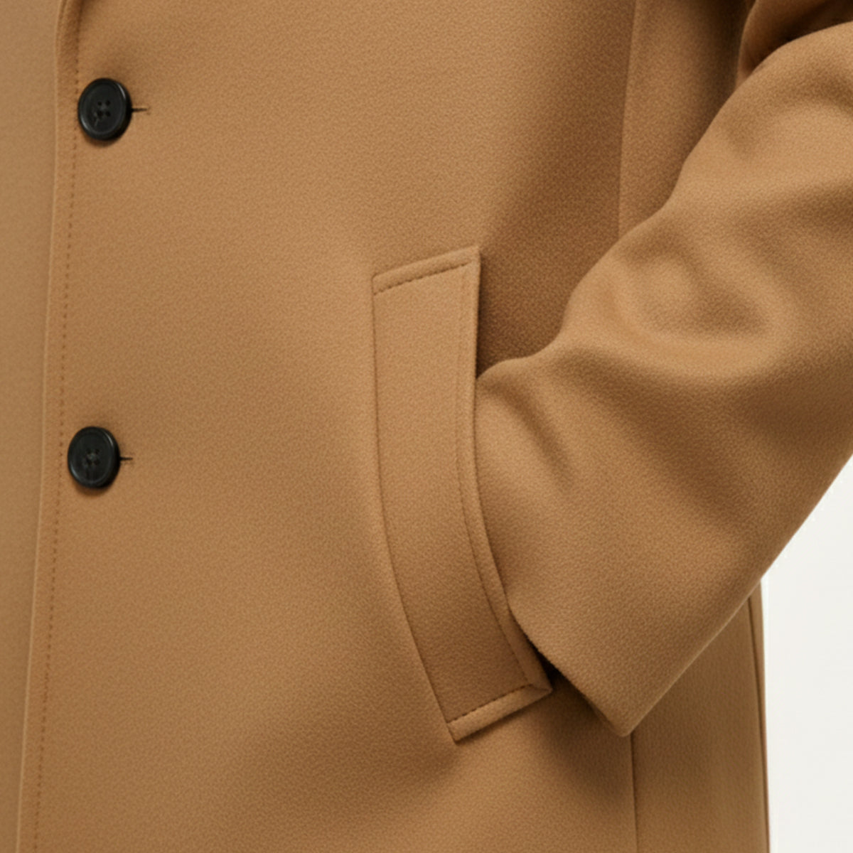 Rory | Classic Tailored Long Mens Overcoat