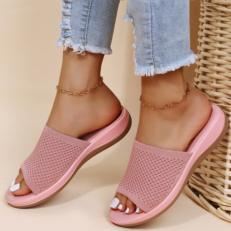 Rosa | Relaxed Orthopaedic Slippers with Arch Support