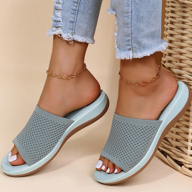 Rosa | Relaxed Orthopaedic Slippers with Arch Support