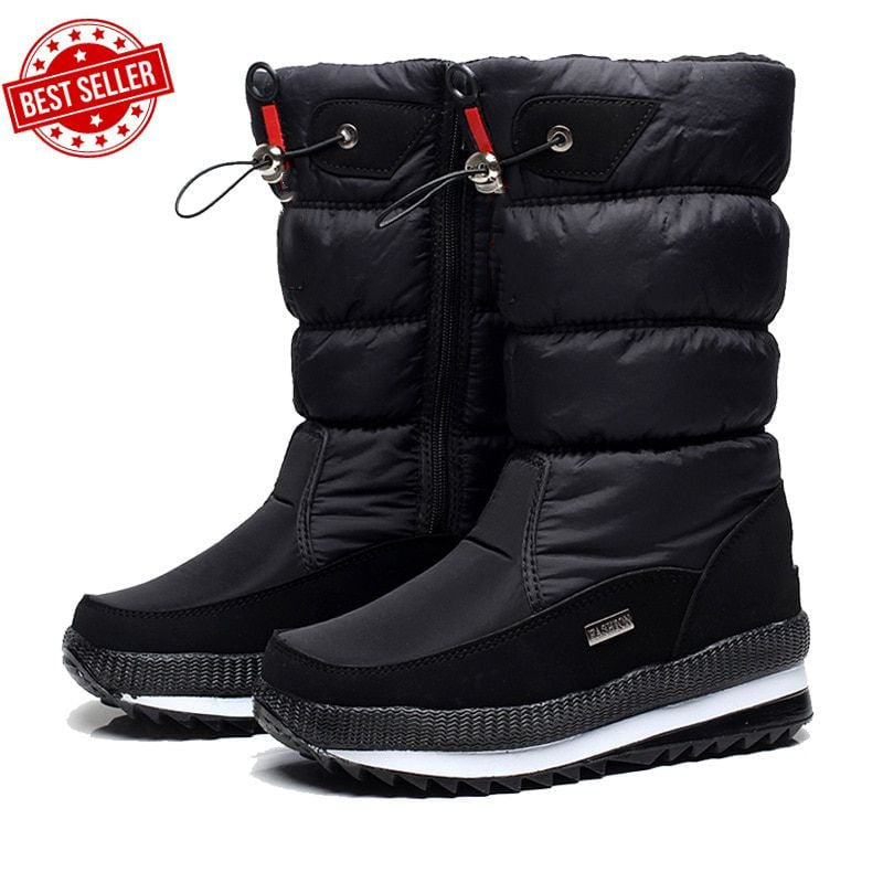 Rose | Classic Waterproof Non-Slip Knee High Snow Boots